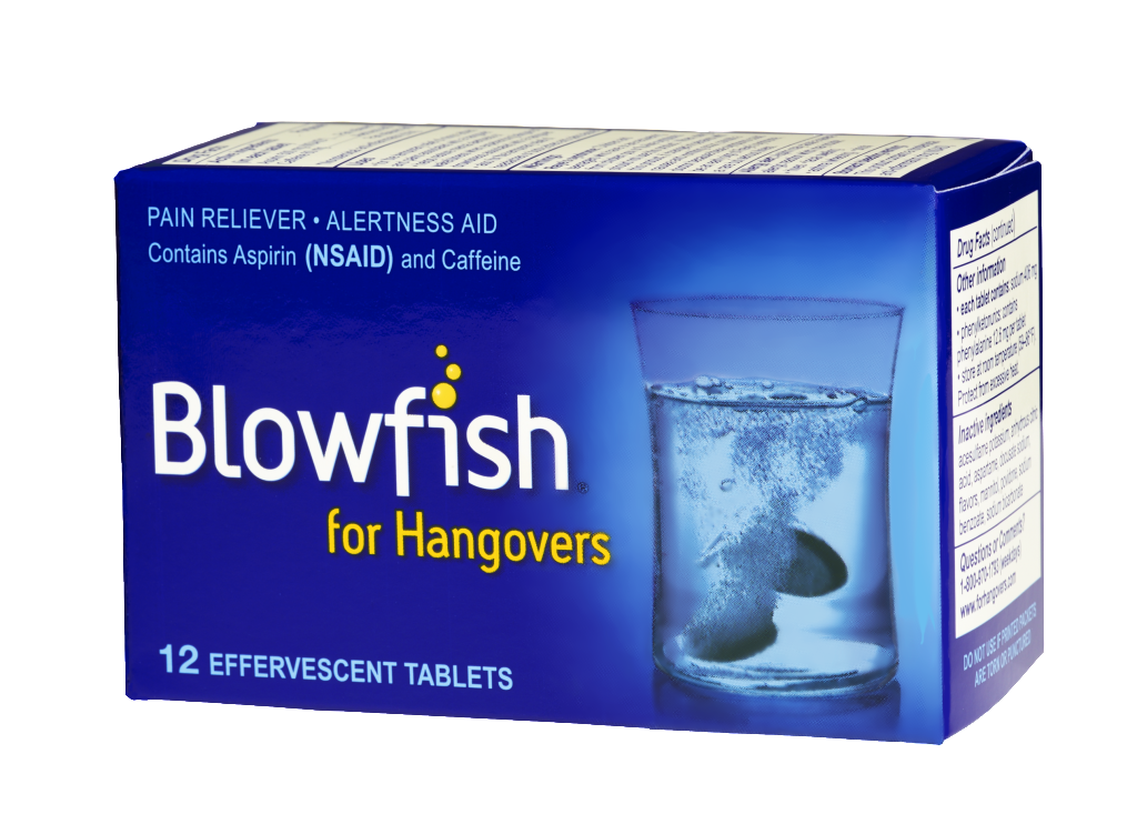 blowfish for hangovers