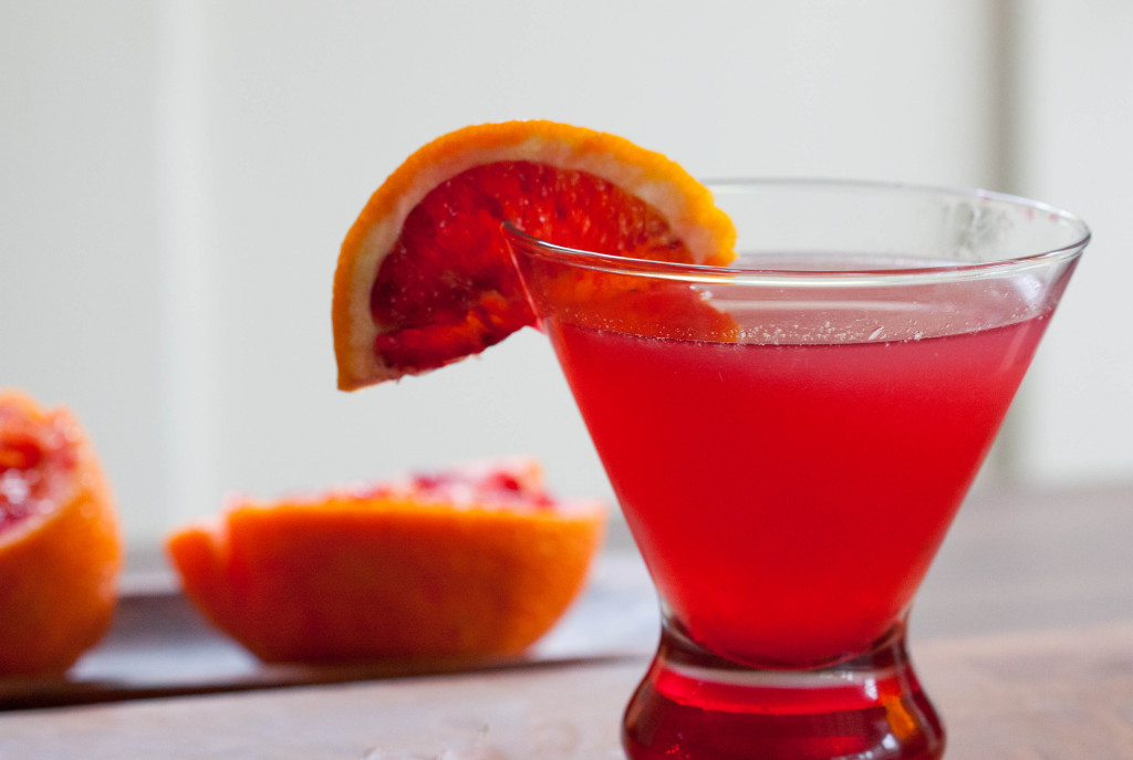 Blood orange juice is the breakfast drink of choice in Rome and other parts of Europe.
